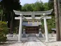 劒神社(細野)の鳥居