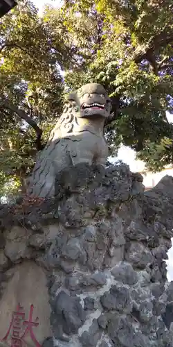 大杉天祖神社の狛犬