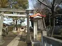 和田稲荷神社の鳥居