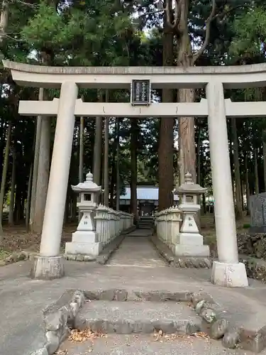 山宮浅間神社の鳥居