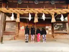 川田八幡神社の本殿