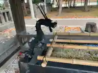 江南神社の手水舎