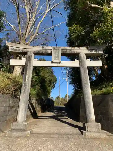 熊野神社の鳥居