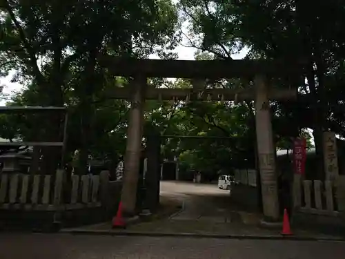 八王子神社の鳥居