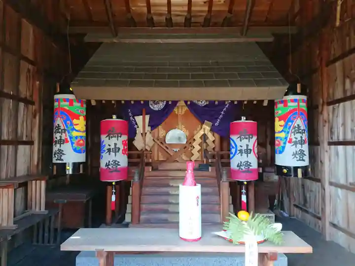 又木神明社の本殿・本堂