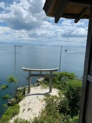 竹生島神社（都久夫須麻神社）の鳥居