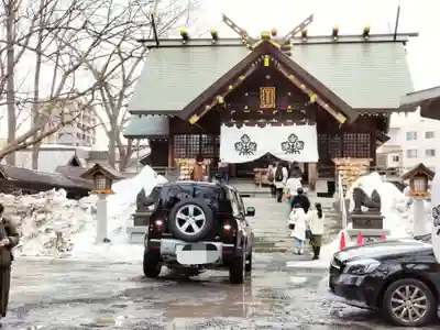 札幌諏訪神社の本殿・本堂