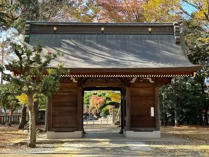 小野神社の山門・神門