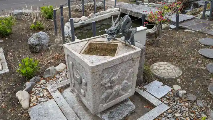 法華寺の手水舎