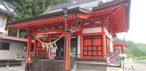 浅間神社の本殿