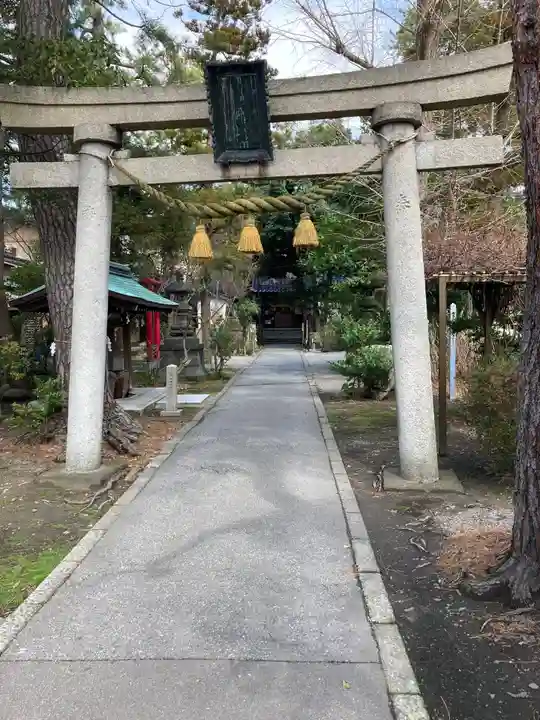 淺野神社の鳥居