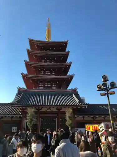 浅草寺の塔