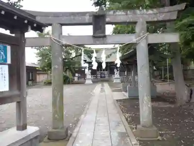 森野住吉神社の鳥居