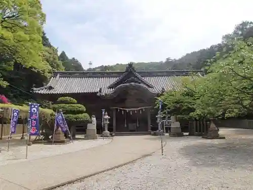 早吸日女神社の本殿・本堂