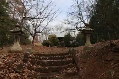 三渡神社の景色