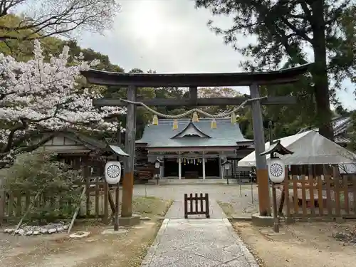 忌部神社の鳥居