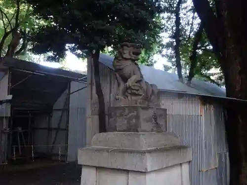 花園神社の狛犬