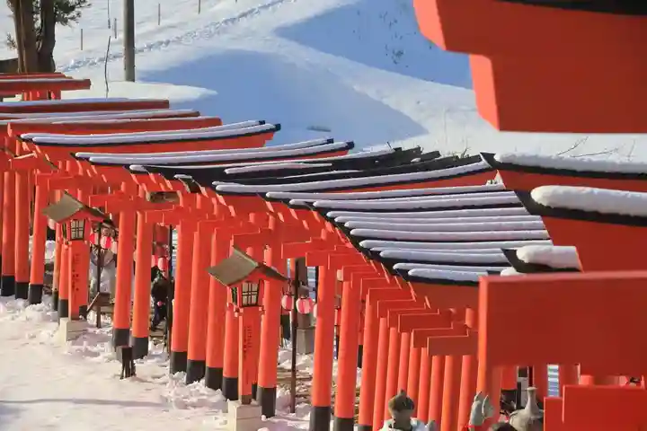 高屋敷稲荷神社の鳥居