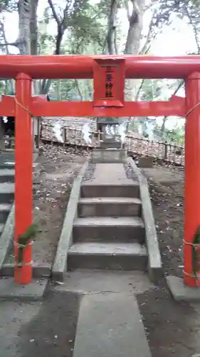 畑子安神社の鳥居