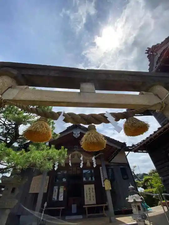日本唯一香辛料の神 波自加彌神社の鳥居