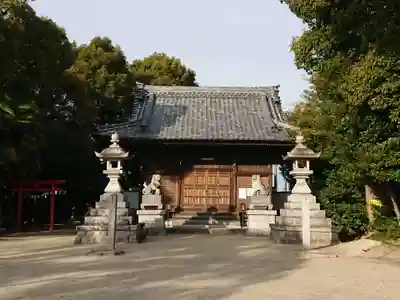 越野神社の本殿・本堂