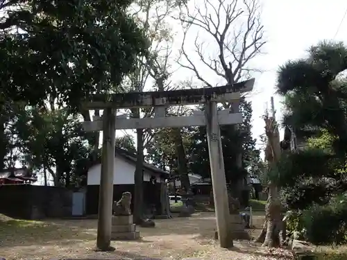 鏡作伊多神社の鳥居