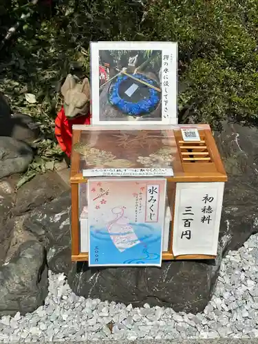 東京羽田 穴守稲荷神社のおみくじ