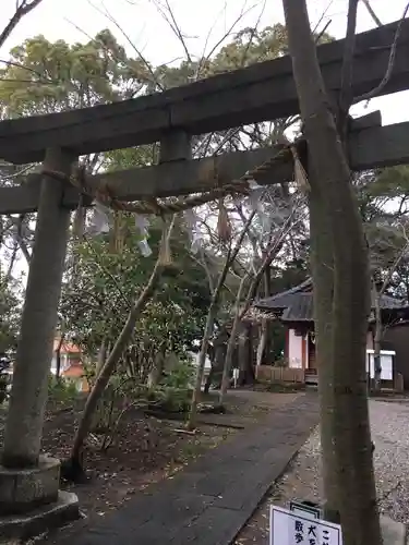 玉前神社の鳥居