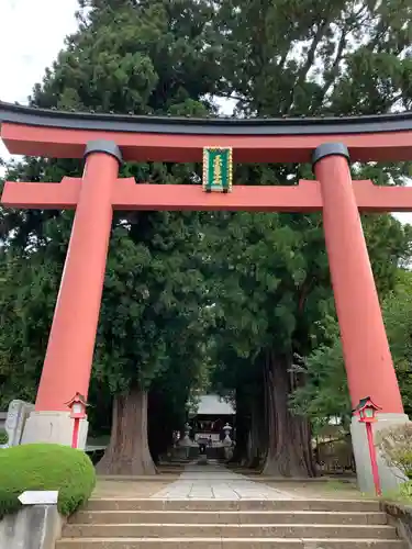 河口浅間神社の鳥居