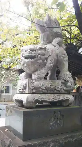 元三島神社の狛犬