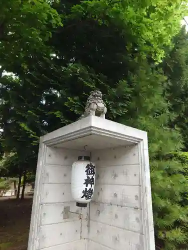 湯倉神社の狛犬