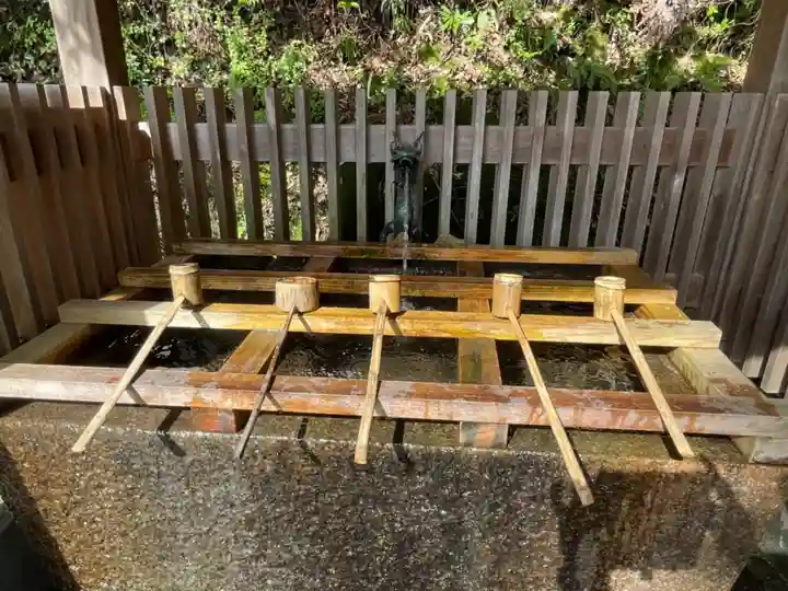 神倉神社(熊野速玉大社摂社)の手水舎