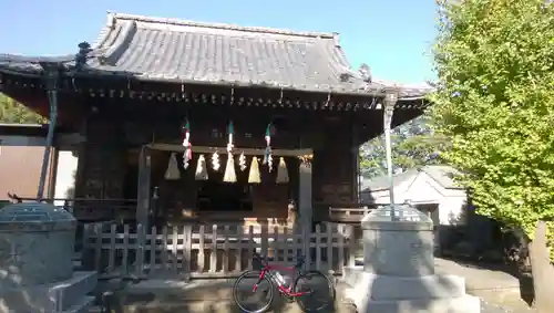 諏訪神社の本殿・本堂