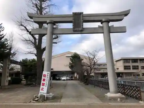 福井神社の鳥居