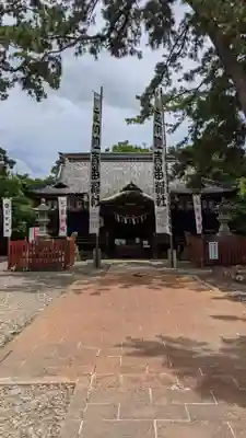 手筒花火発祥の地 吉田神社の本殿・本堂