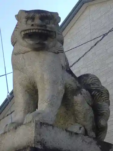 藤森神社の狛犬