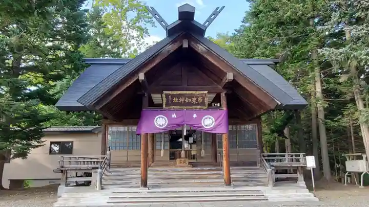 市来知神社の本殿・本堂