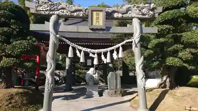 田村神社の鳥居