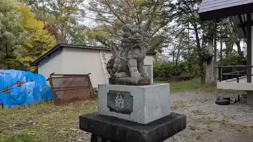 中札内神社の狛犬