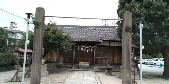 大和田住吉神社の本殿・本堂