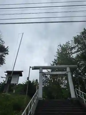 音江神社の鳥居