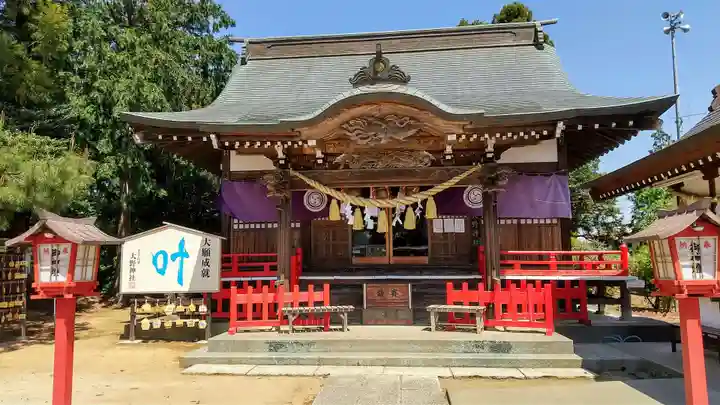大野神社の本殿・本堂