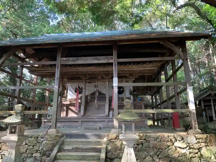 福地若王子神社の本殿