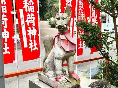多度稲荷神社の狛犬