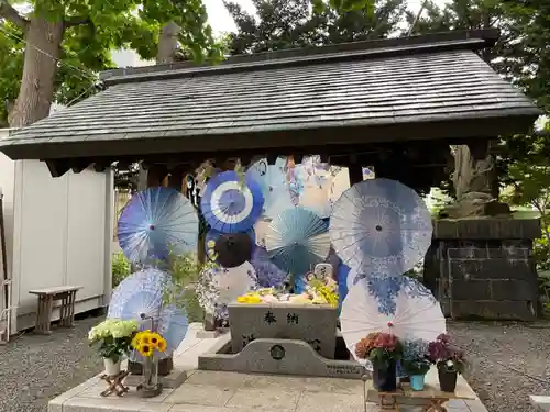 札幌諏訪神社の手水舎
