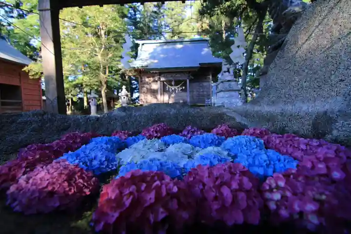 田村神社の手水舎
