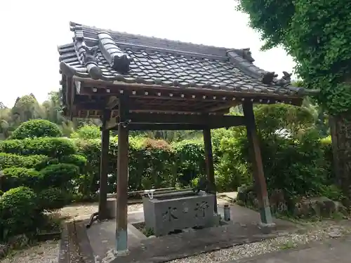 長慶寺の手水舎