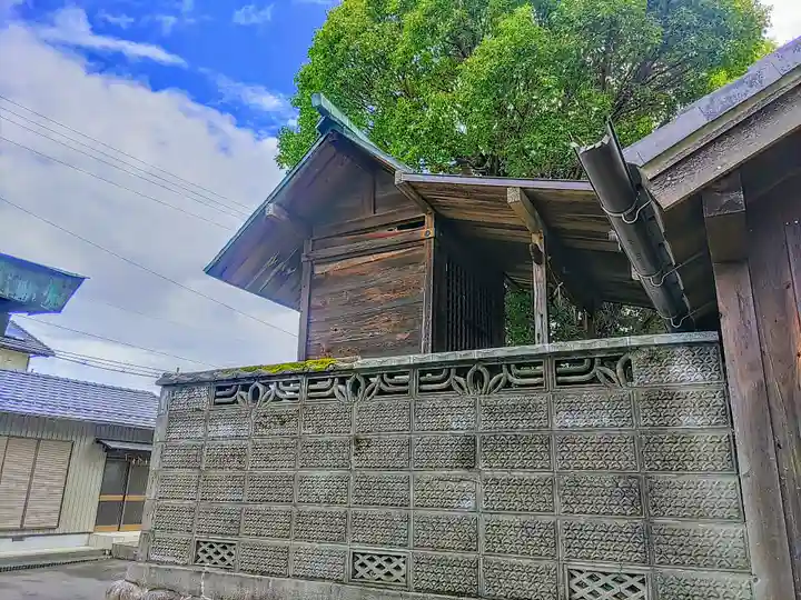 八幡社の本殿・本堂