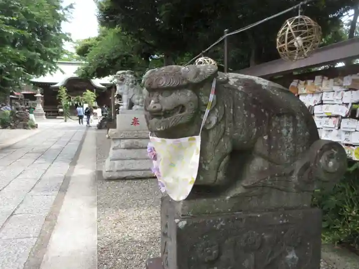 菊田神社の狛犬