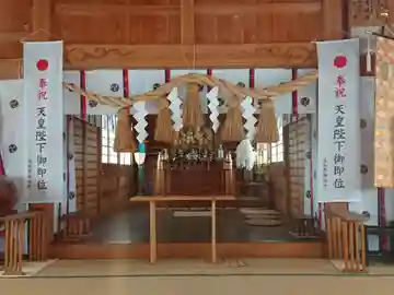 佐藤八幡社の本殿・本堂